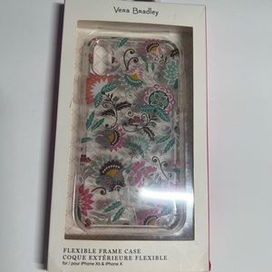iPhone Xs & X Vera Bradley pink  Paisley phone case